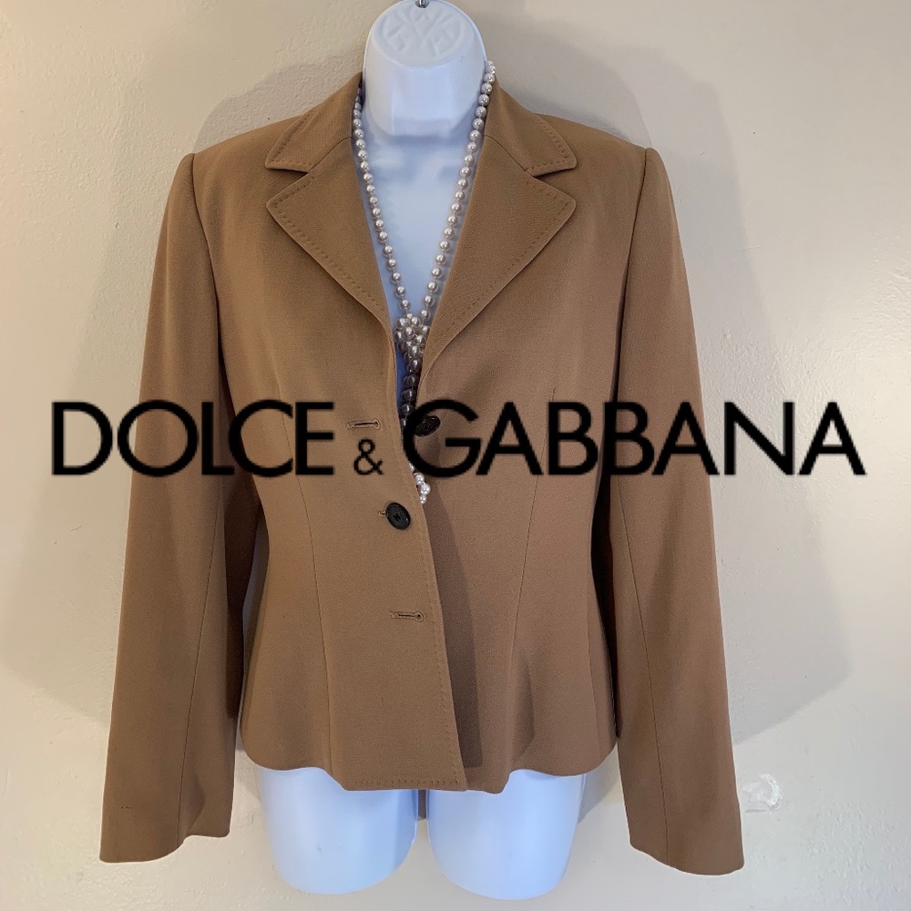 Dolce & Gabbana Wool Jacket Size 6 Italian size 42